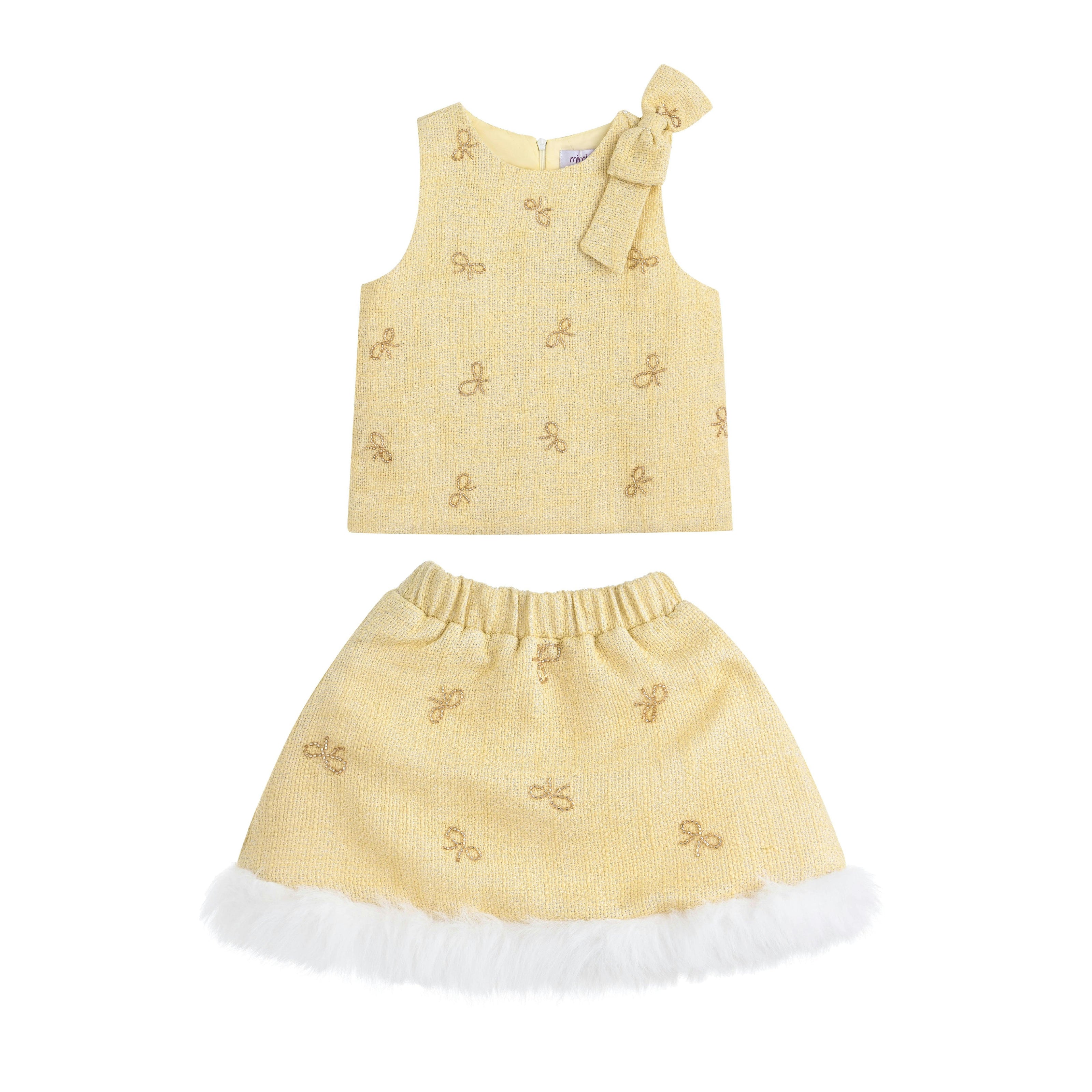Yellow Maxine Bow Set