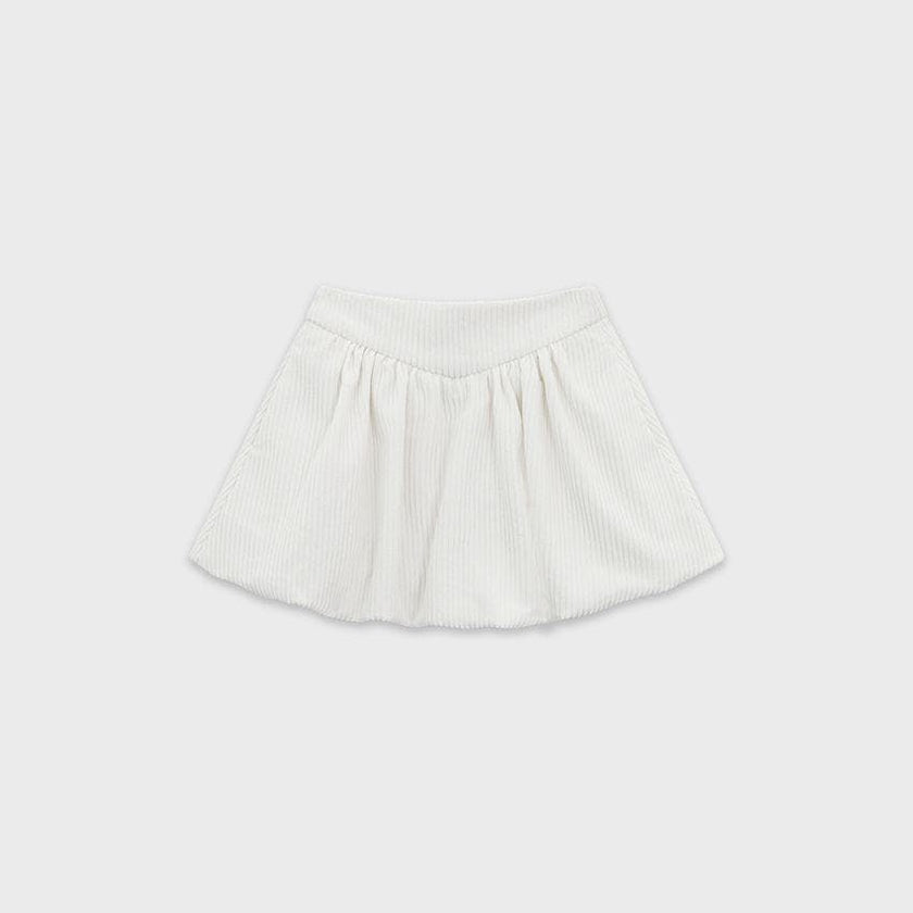 Corduroy Balloon Skirt