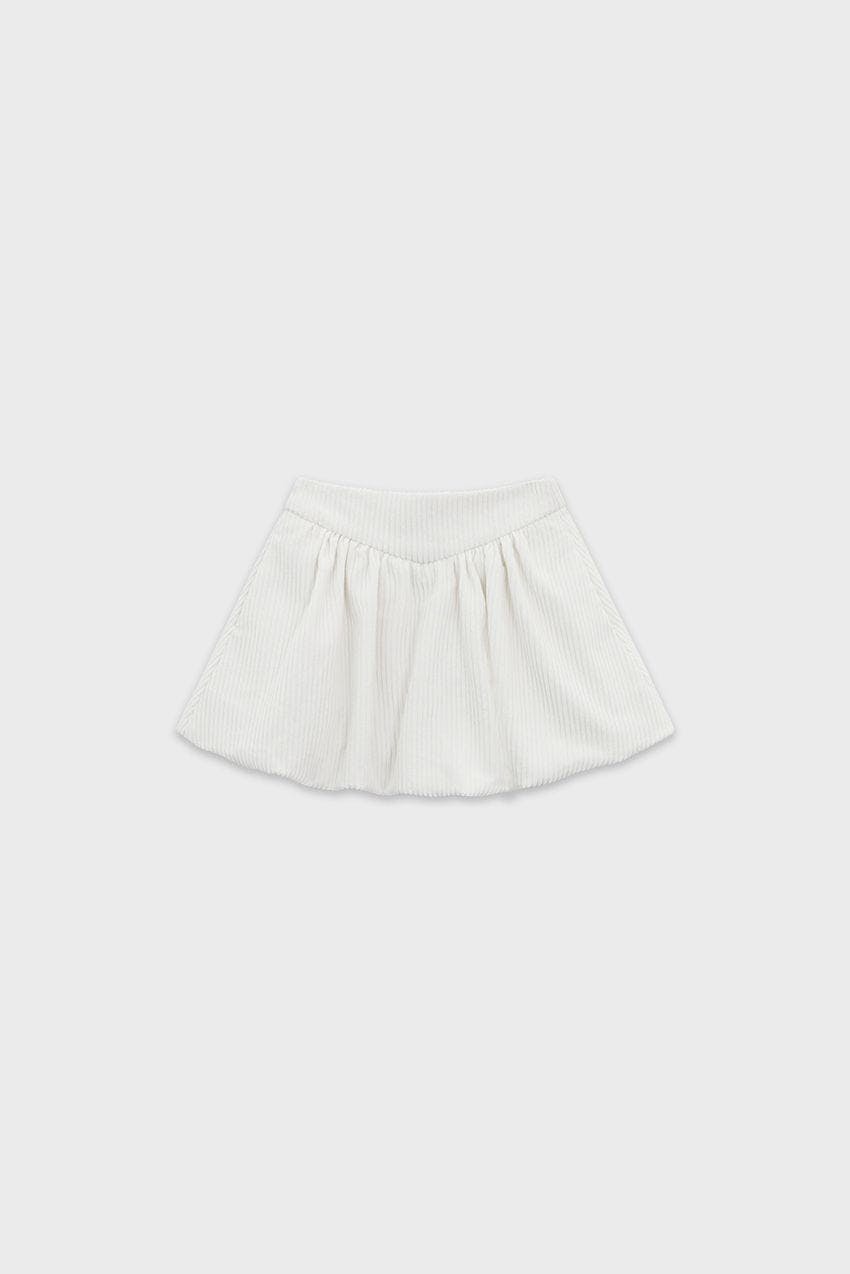 Corduroy Balloon Skirt