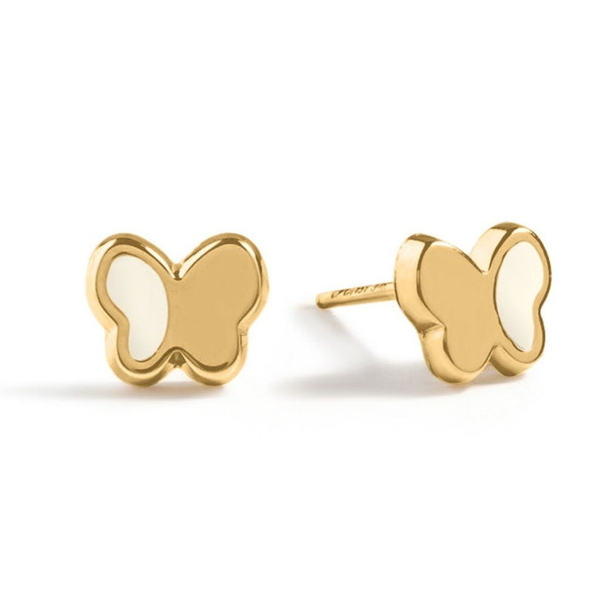 Butter Cream Hudson Butterfly Studs