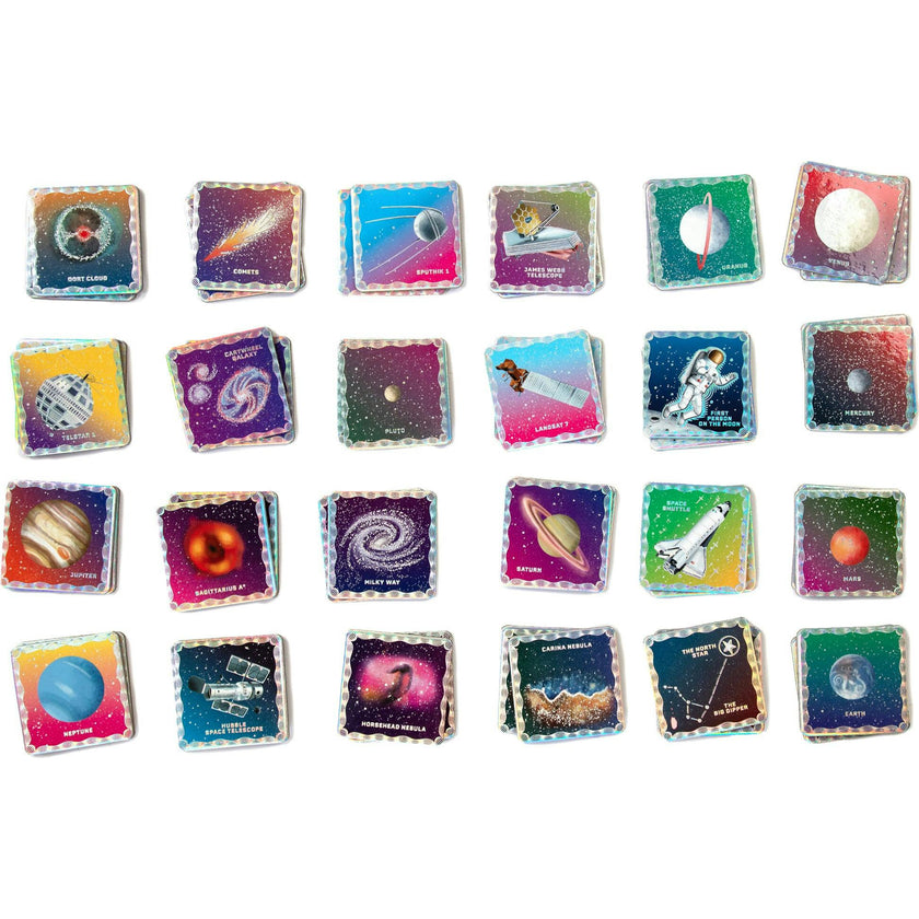 Memory & Matching Game: Shiny Space