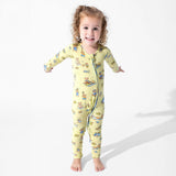 Teddy Picnic Bamboo Convertible Footie