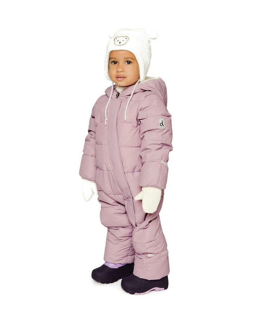 Baby Cloud One Piece Snowsuit Adapted For Car Seats Lavender