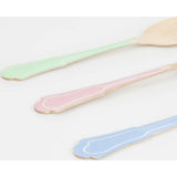Elegant Mixed Color Wooden Cutlery Set