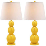 Set of 2 Jayne Three-Sphere Glass Lamps