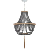Kristi 3-Light Beaded Pendant