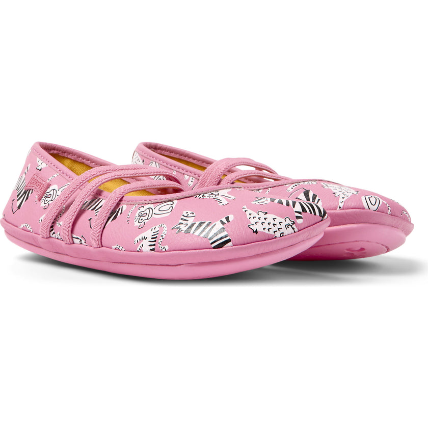 Right Ballerinas, Medium Pink