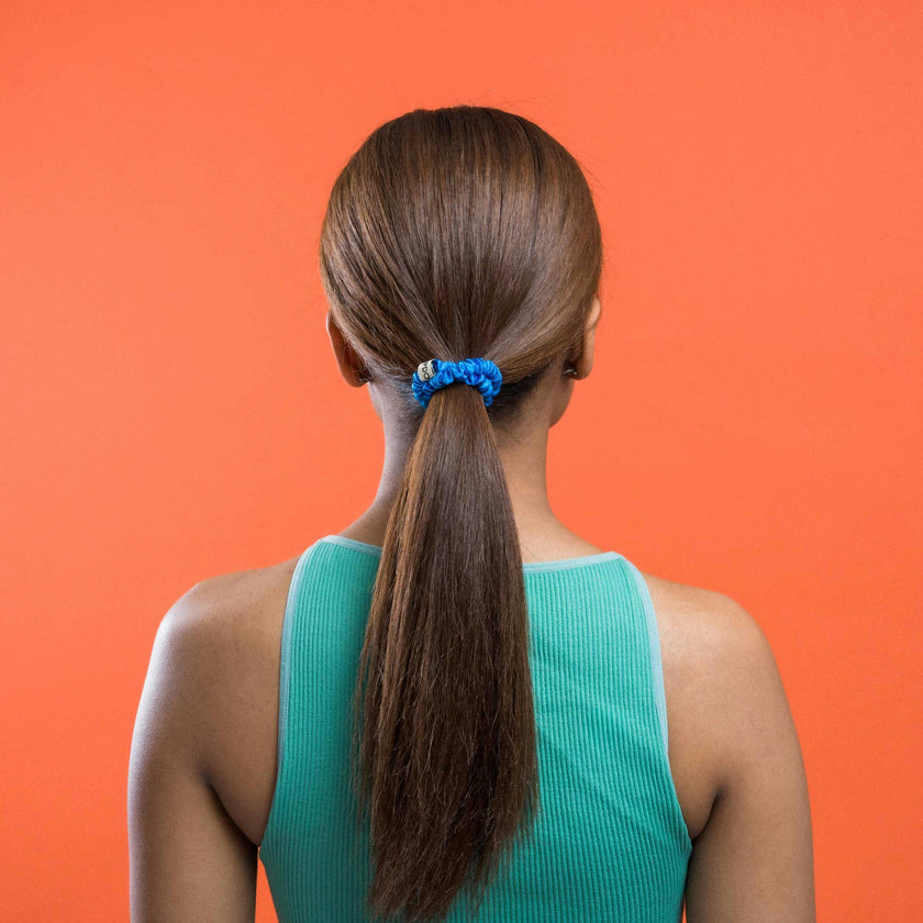 Cabana Skinny Silk Scrunchies