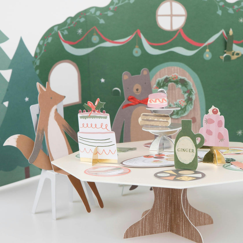Owl'S Party Paper Play Advent Calendar
