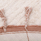 Come Braided Tassel Round Rug