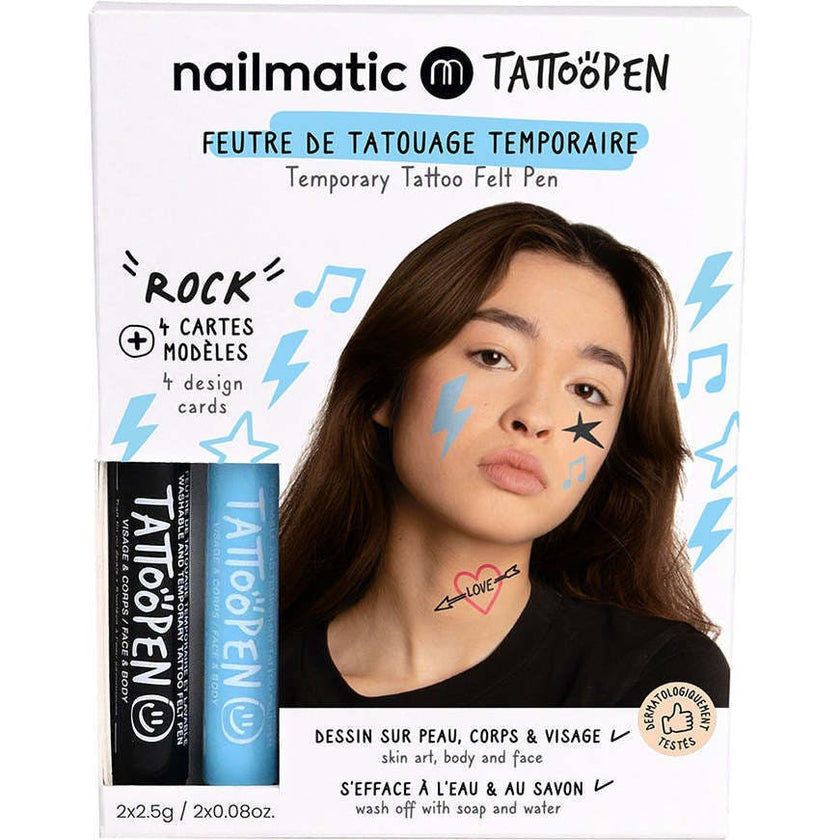 Tattoo Pen Set for Kids ROCK