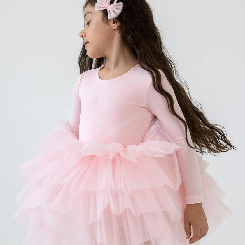 Pink Bloom Tutu Dress