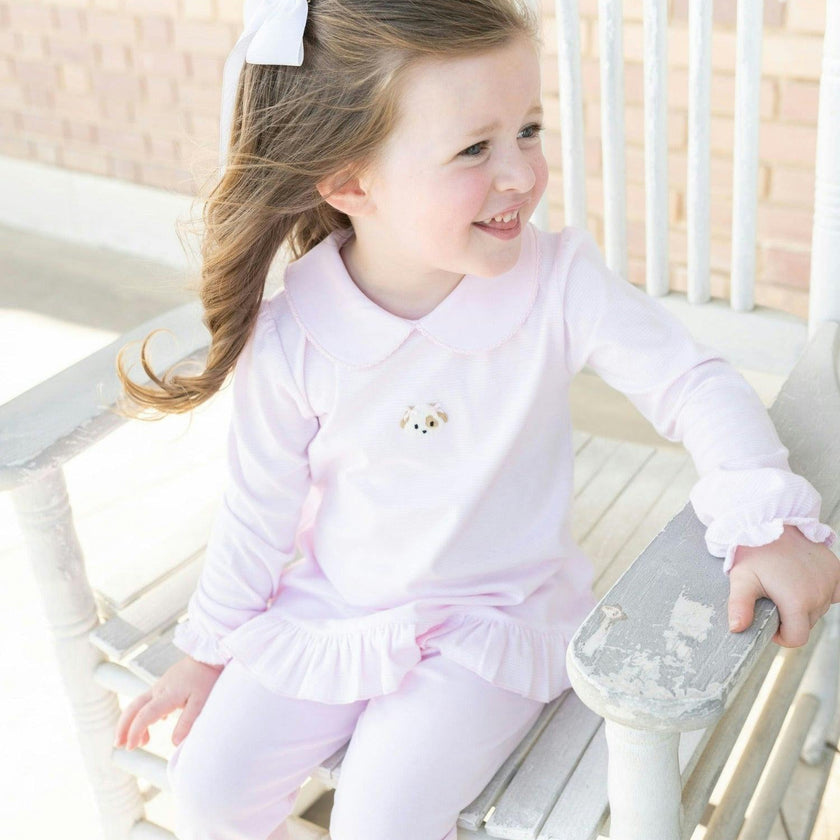 Spotted Pima Tunic Set