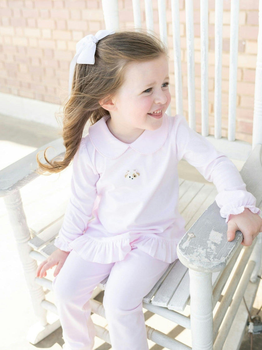 Spotted Pima Tunic Set