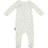 Eyelet Floral Footie