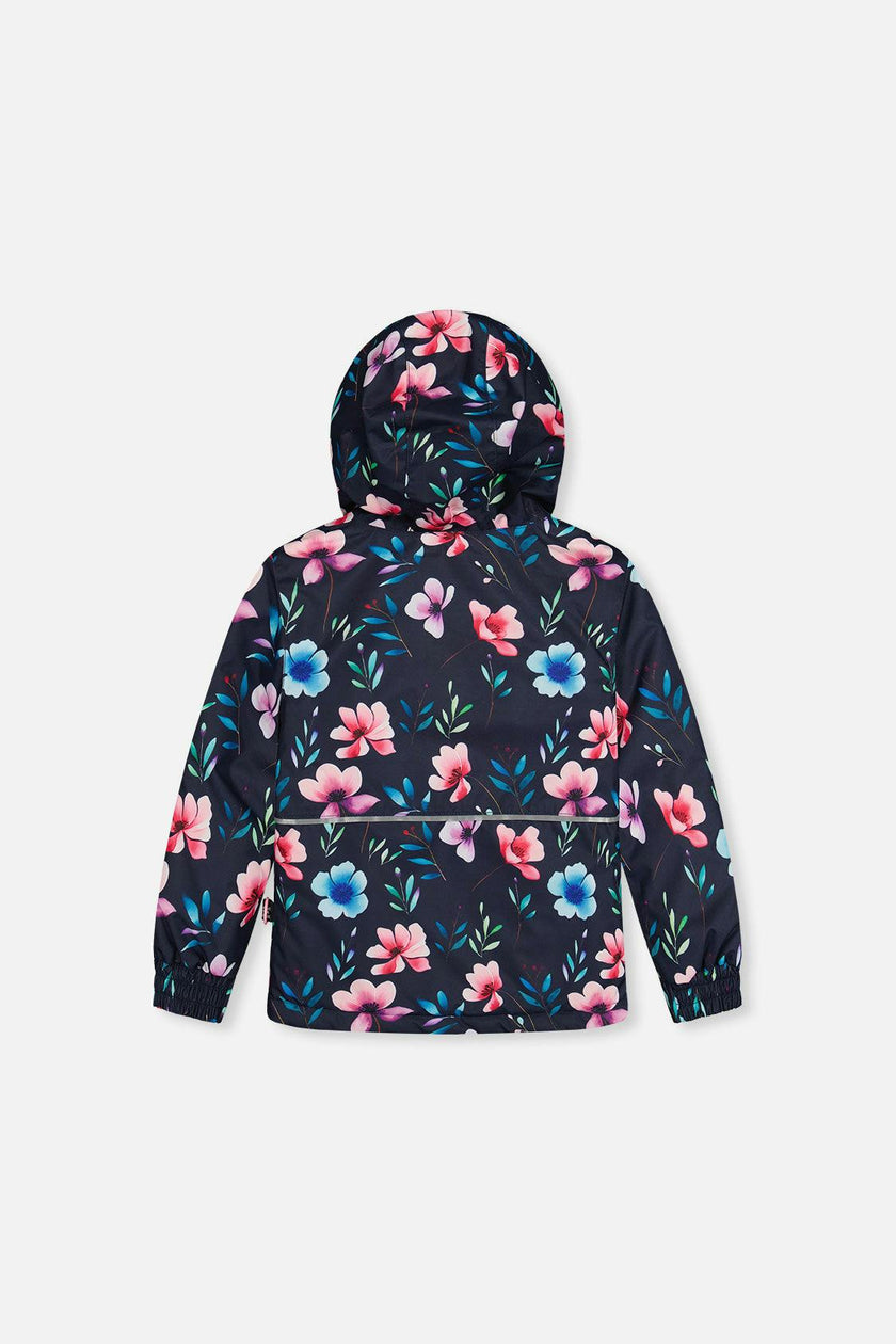 Light Weight Two Piece Chill Snowsuit Blue Floral Print