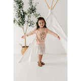 Raglan Sweatshirt Teepee in Toffee