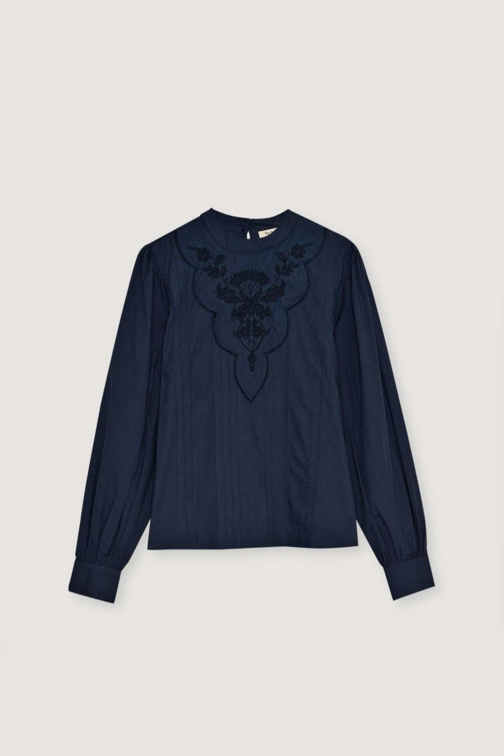 Nara Woman Blouse Infinite Navy_Sampling