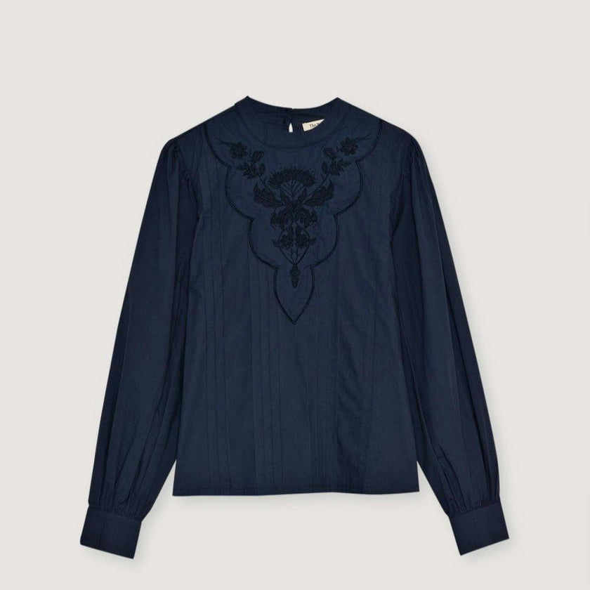 Nara Woman Blouse Infinite Navy