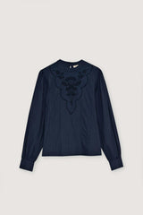 Nara Woman Blouse Infinite Navy