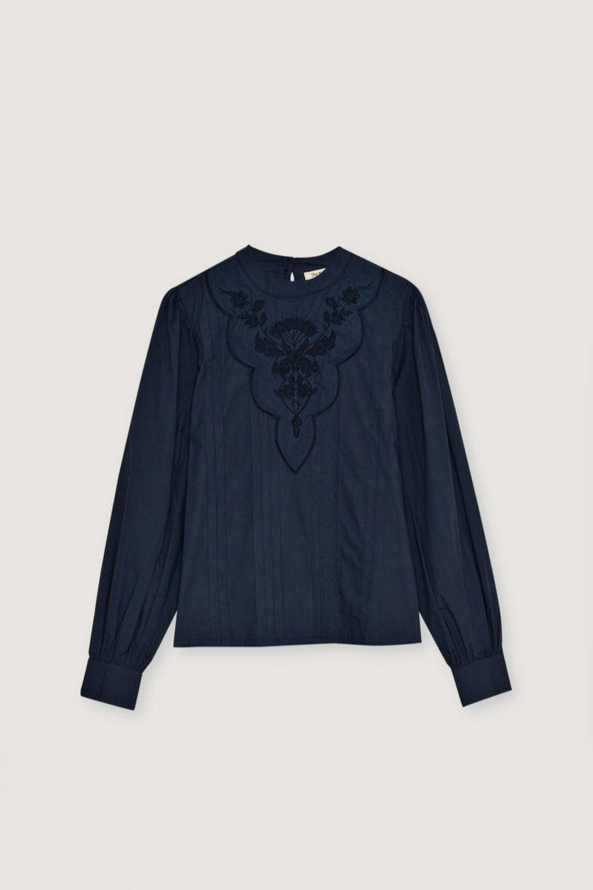 Nara Woman Blouse Infinite Navy