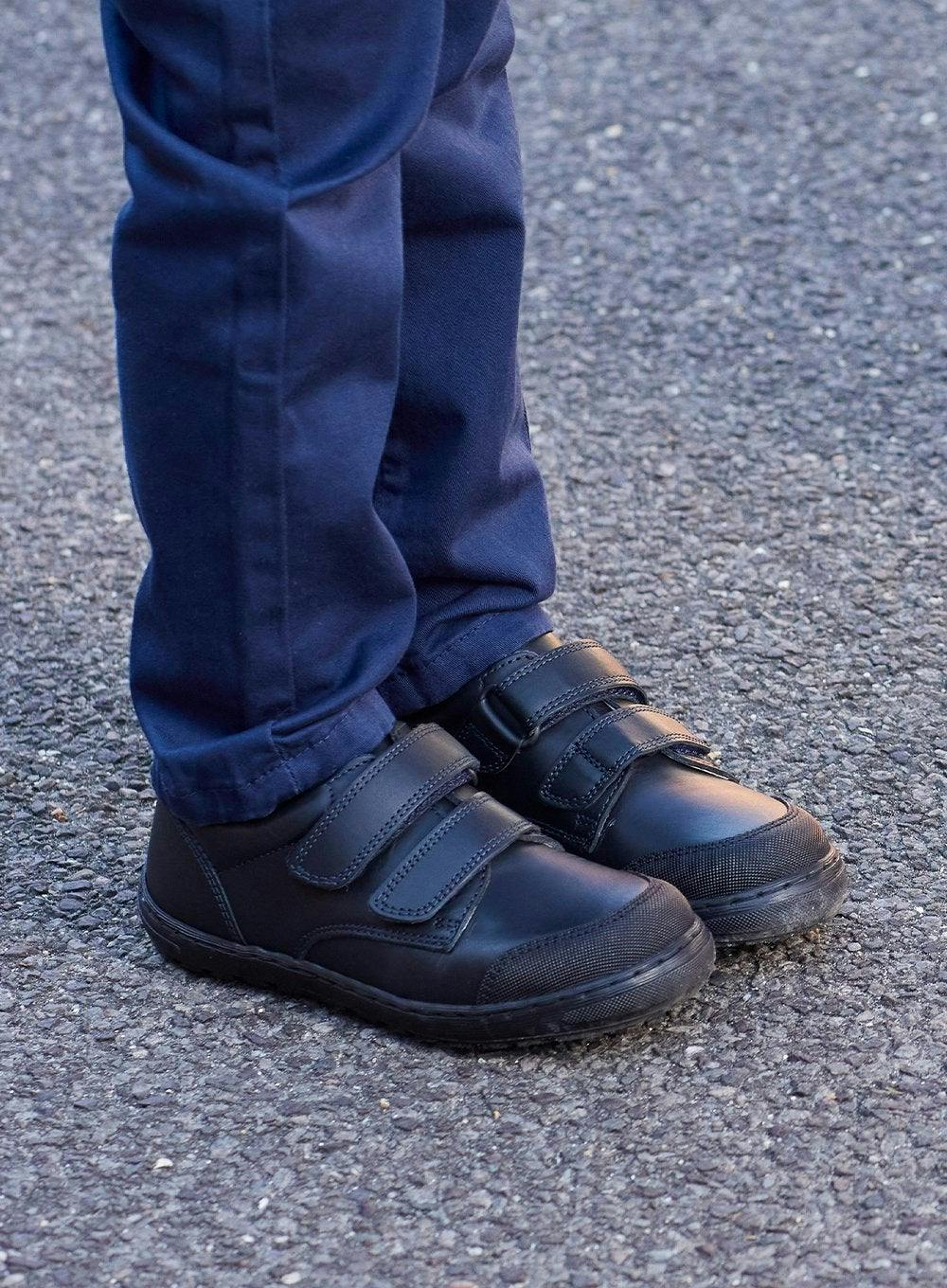 Hampton Classics Jack School Shoes in Black