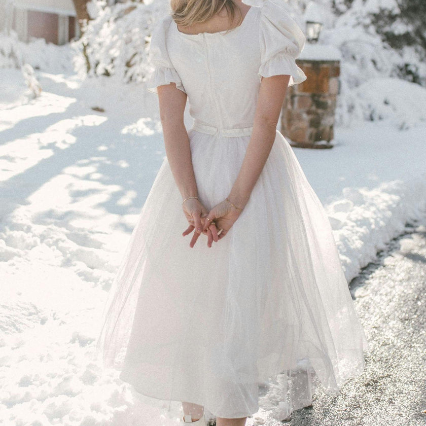 Ballerina Dress in White