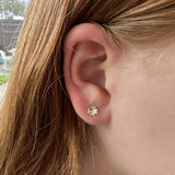 Four Leaf Clover Stud Earrings