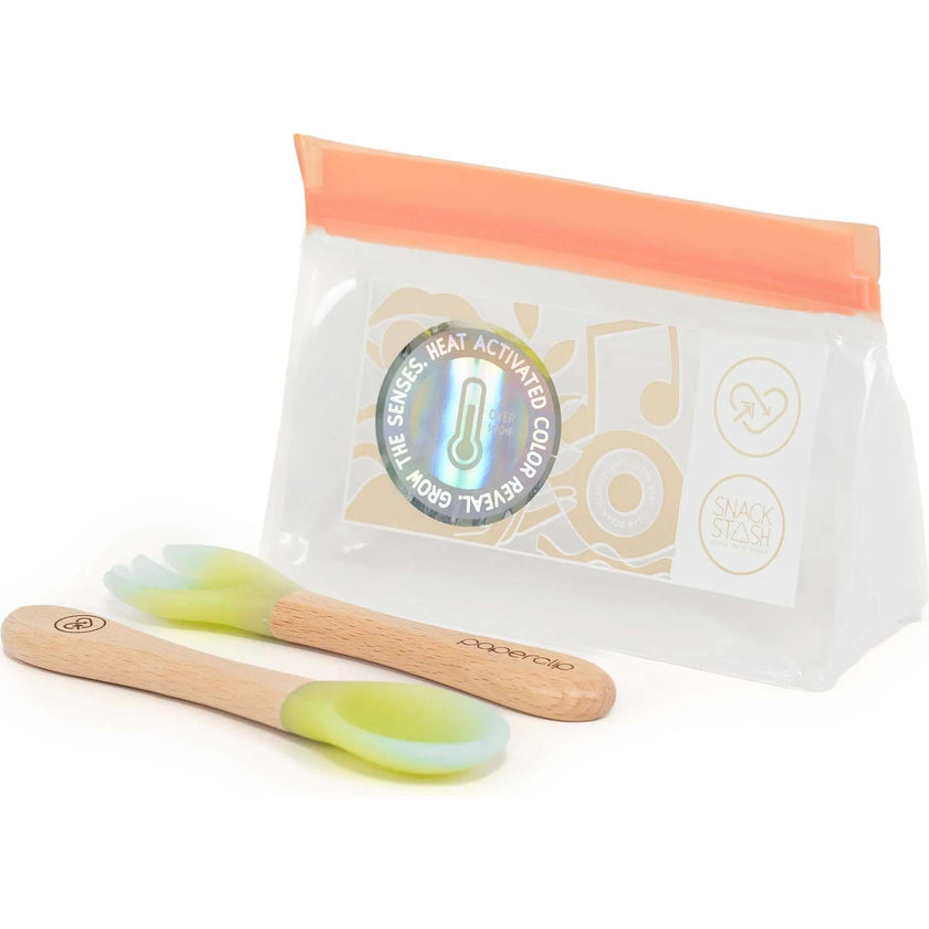 Color Changing Spork & Spoon Set