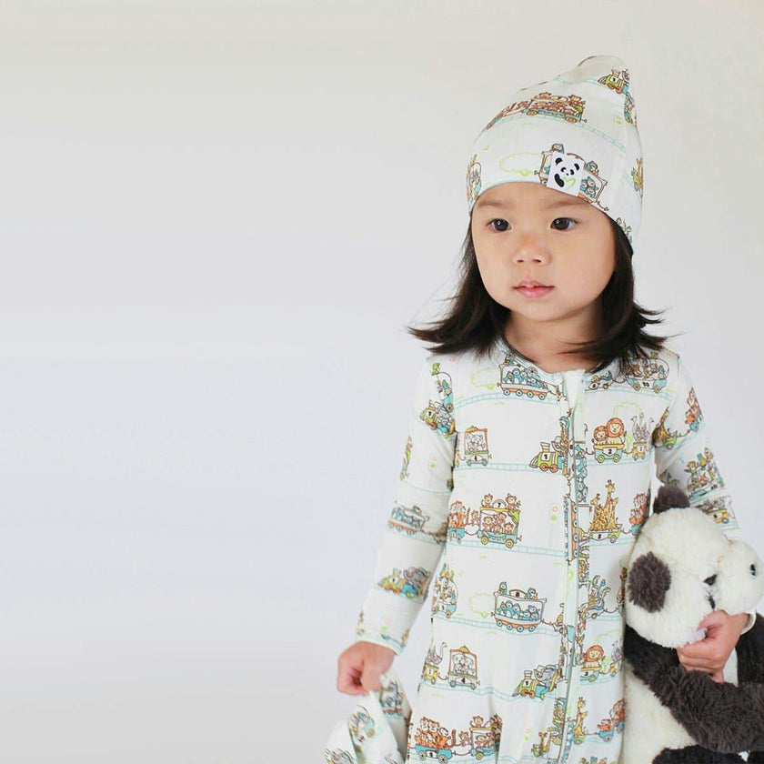 Milk & Cookies Original Bamboo Swaddle & Beanie Set