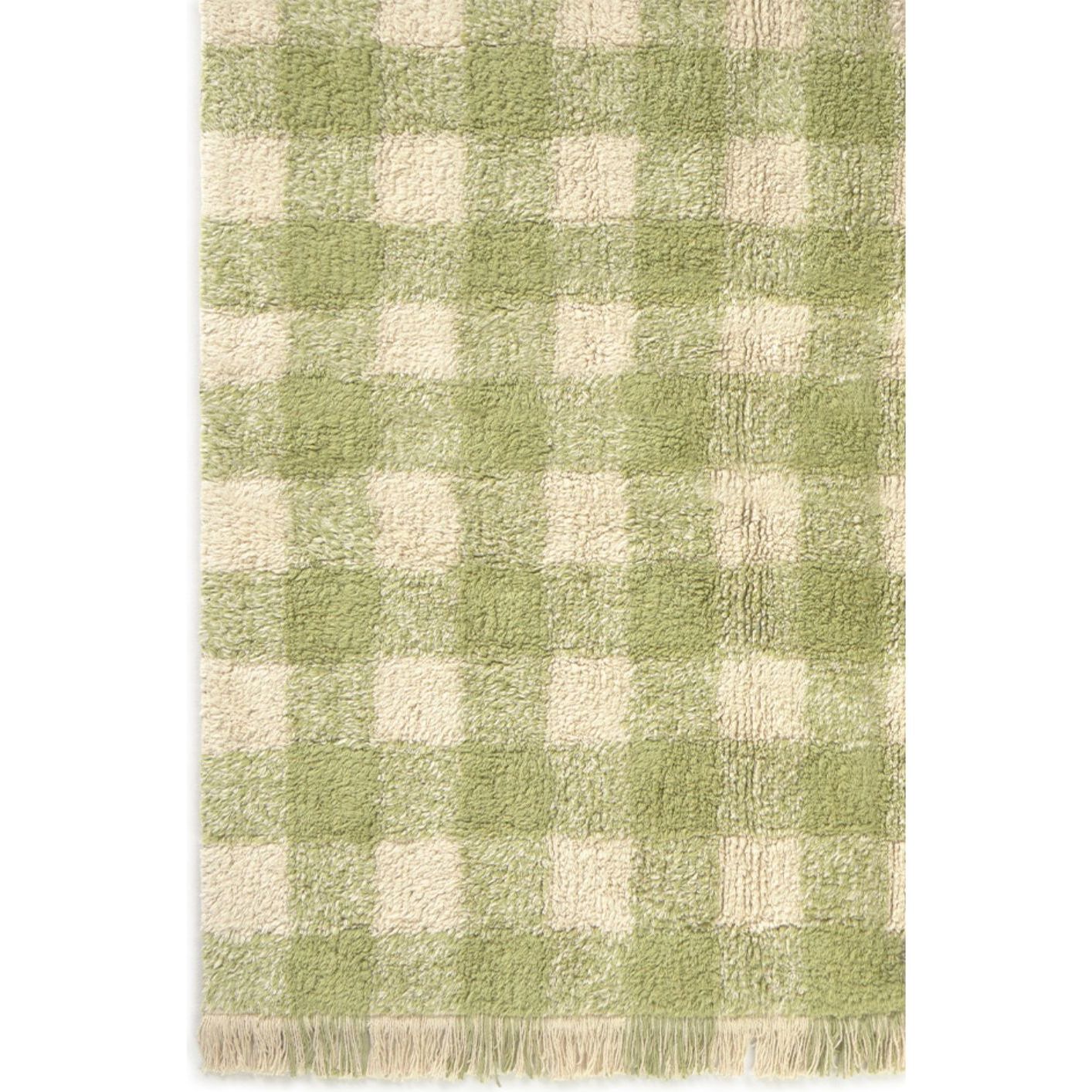 Washable Rug Vichy Matcha