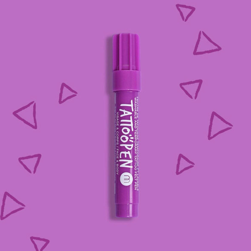 Tattoo Pen for Kids Purple