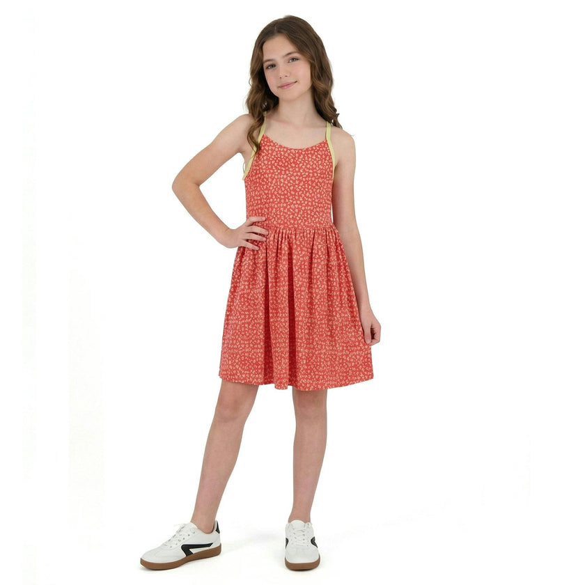 Tween Girls Knit Skort Dress | Floral Print