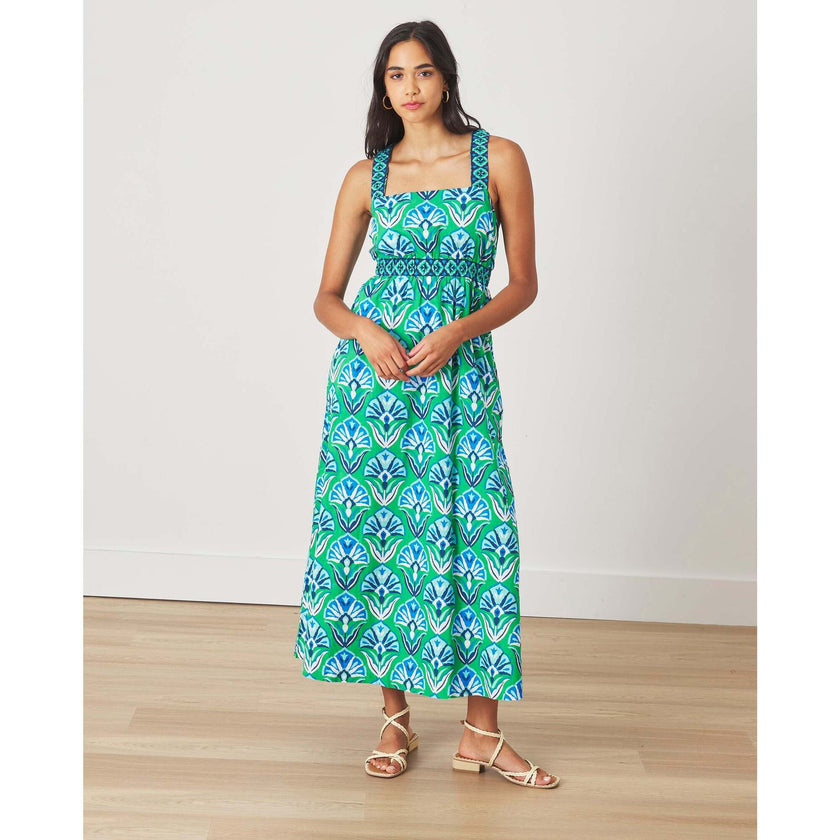 Geo Floral, Green