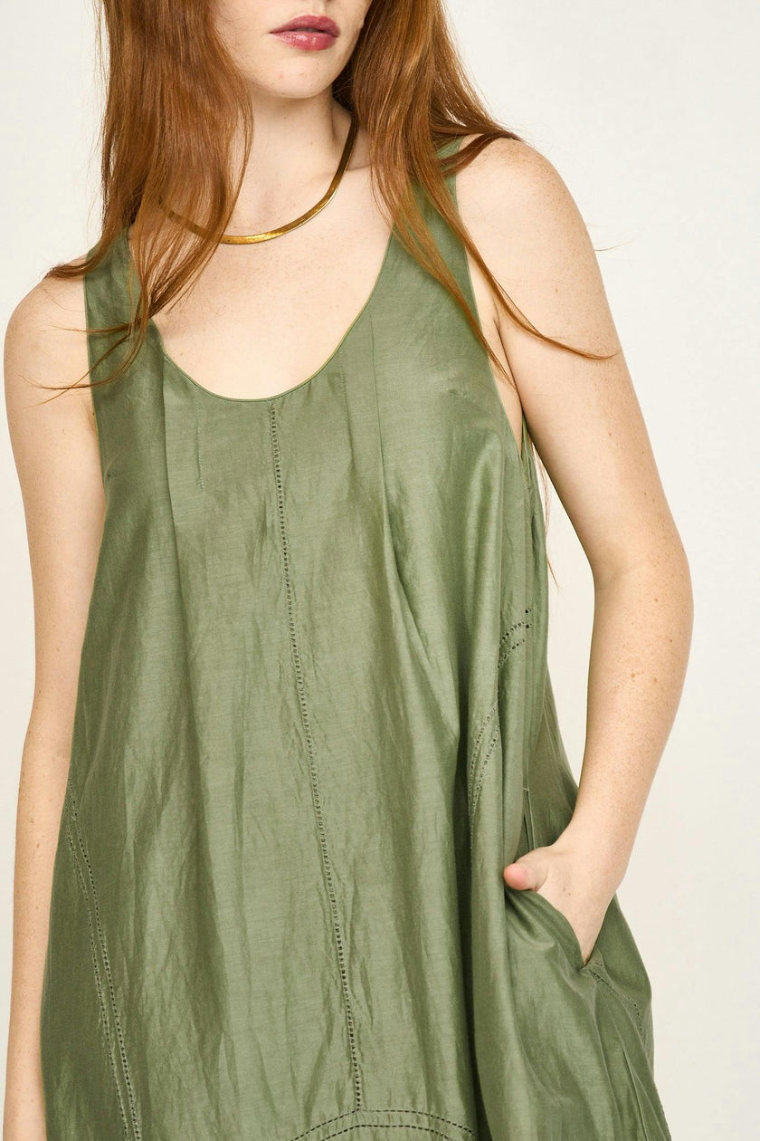Cassis Dress in Dill