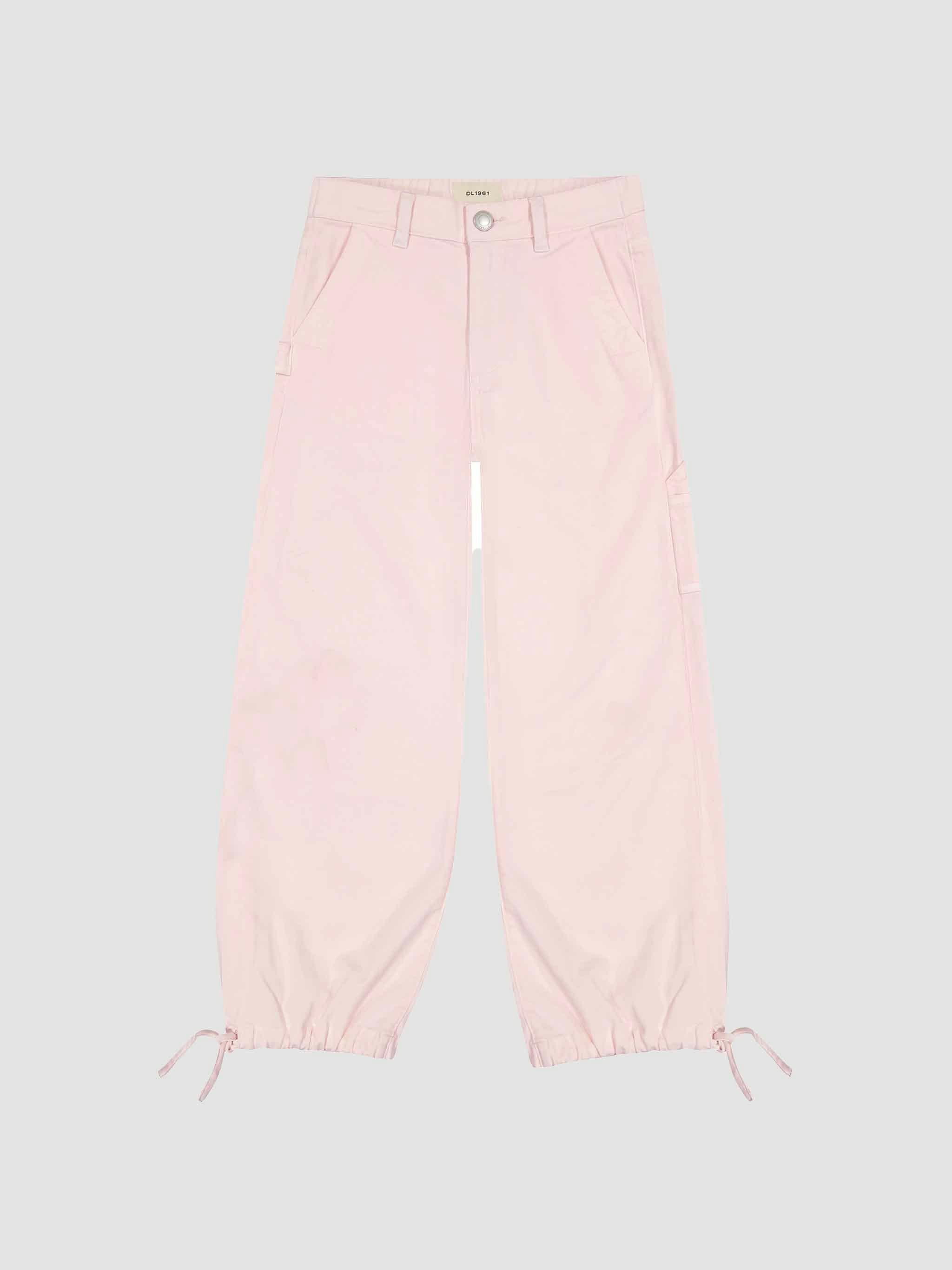 Lily Wide Leg Jeans | Primrose Pink