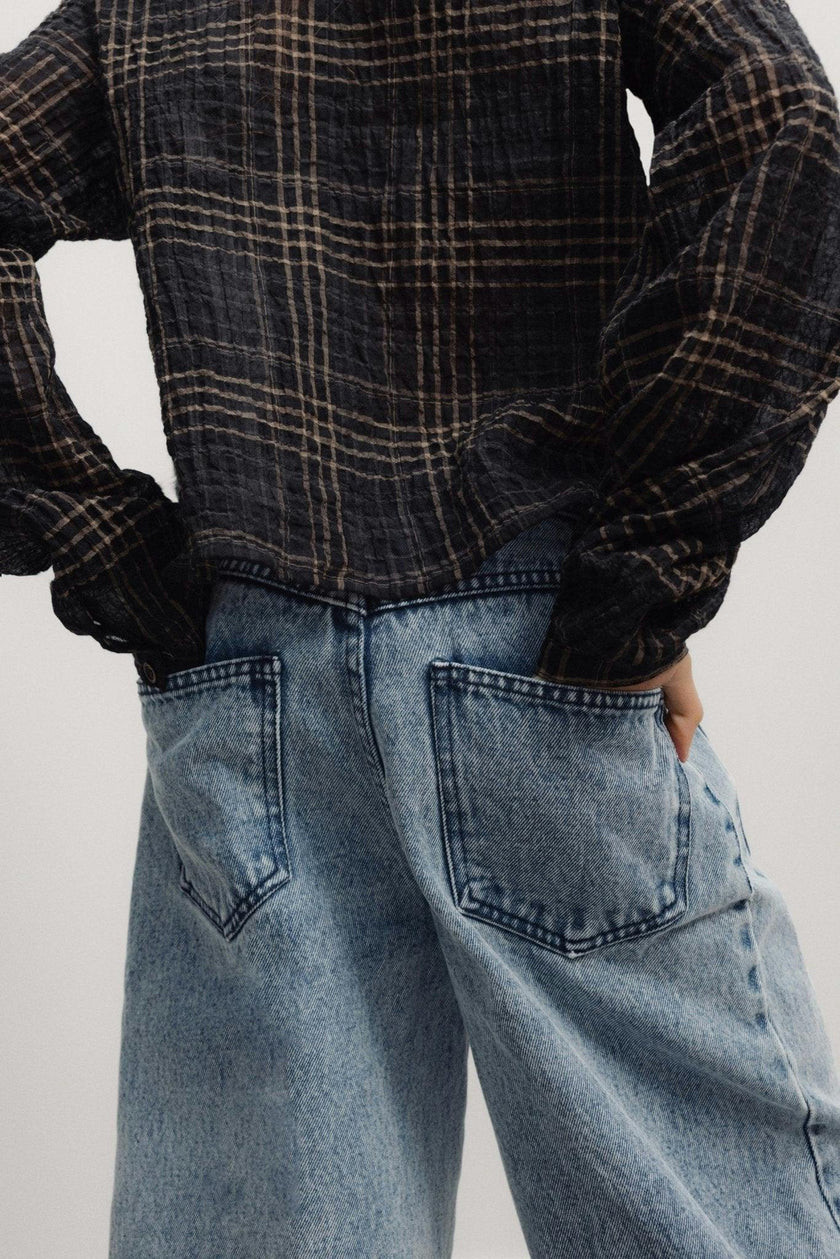 TNS Denim Teen Curved Trouser
