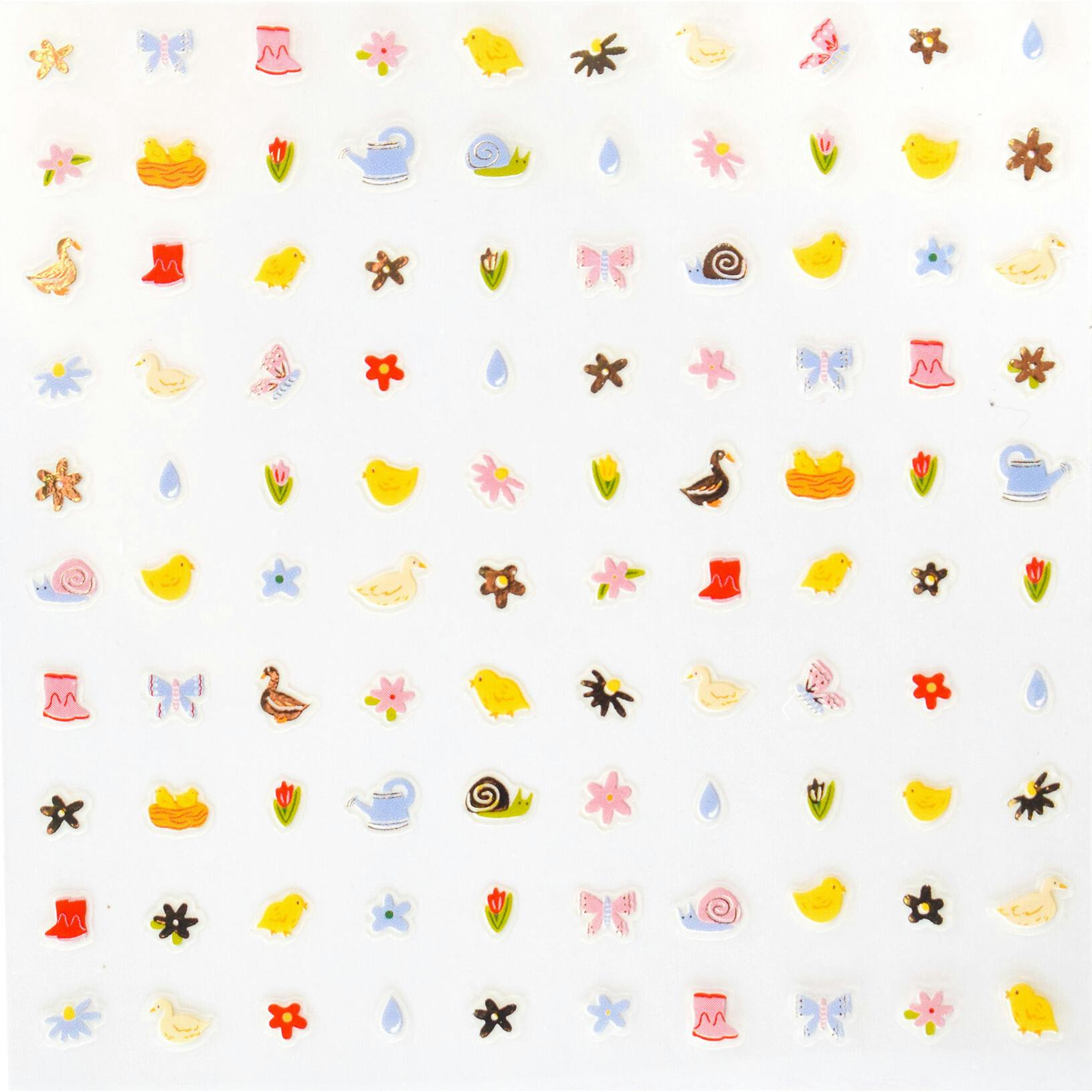 Silly Goose Nail Stickers