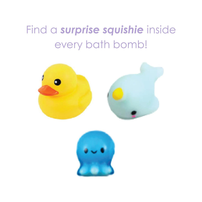 Once Upon a Bathtime Bath Bomb Box Set, with Surprise Squishie Inside