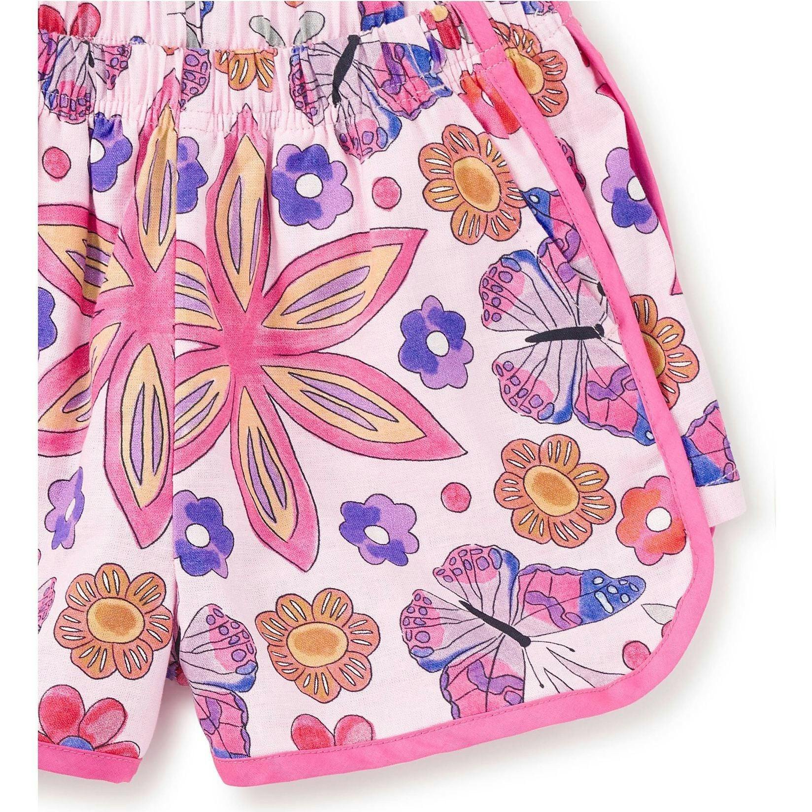 Woven Dolphin Shorts, Pink
