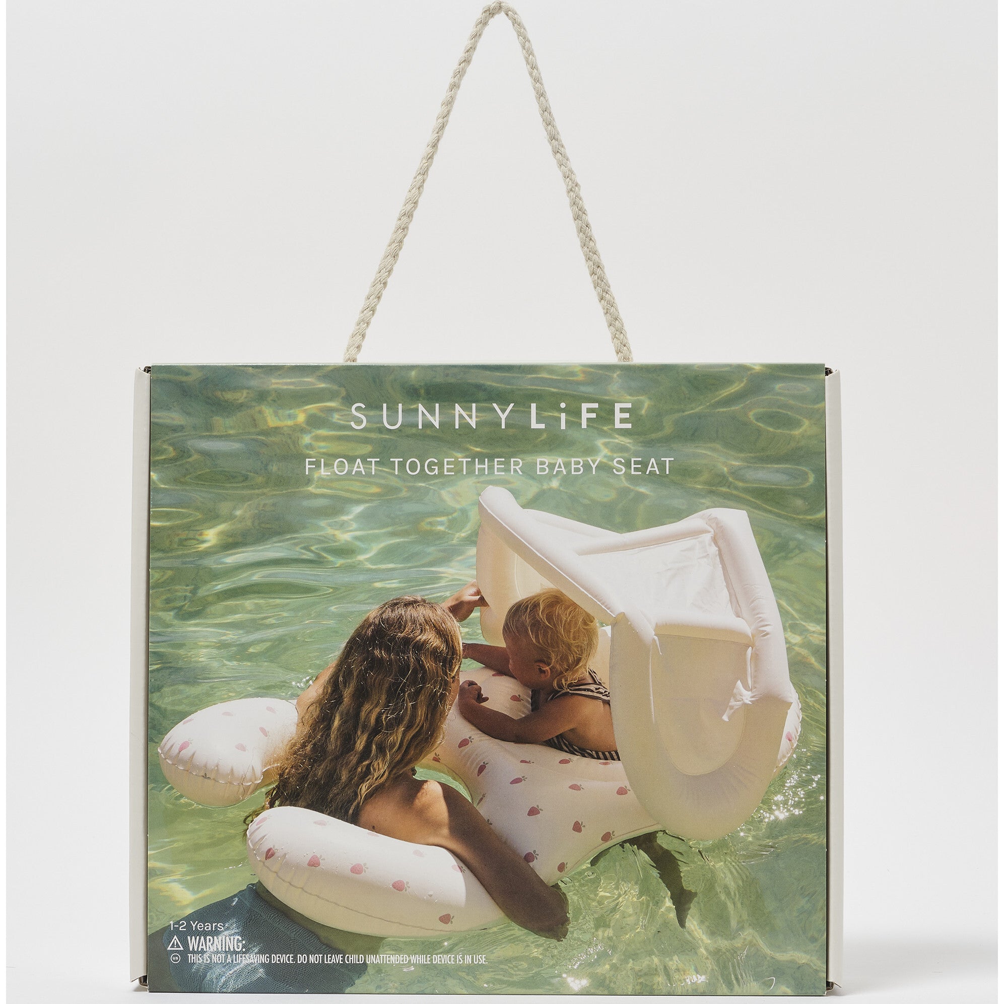 Float Together Baby Seat: Strawberry Sunshine