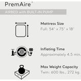 Premaire I: Elevated Airbed - Full