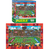 Spot & Find: Football - 100 pc Puzzle