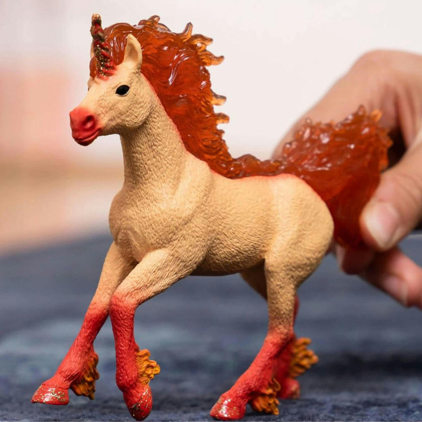 Schleich Bayala: Elementa Fire Stallion - Magical Figurine