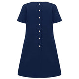 Kensington Dress - Nautical Blue