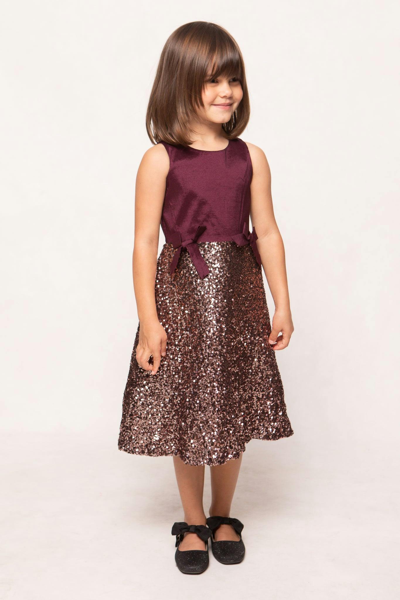 Mini Alexis Dress in Wine