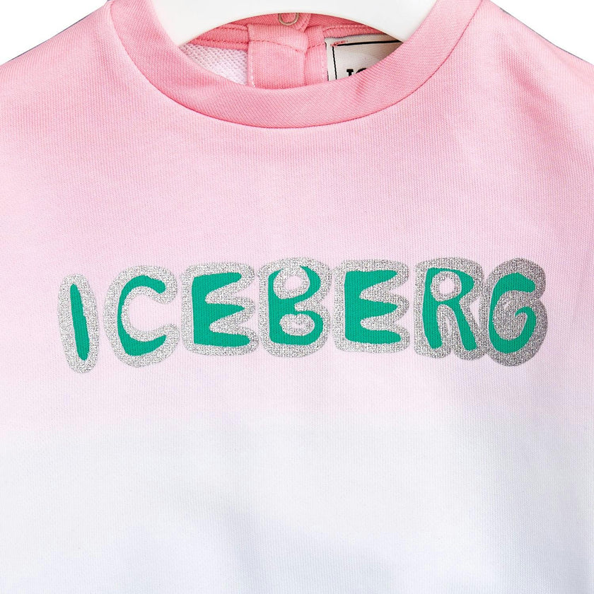 ICEBERG Ice Cream Shine Logo Sweatshirt