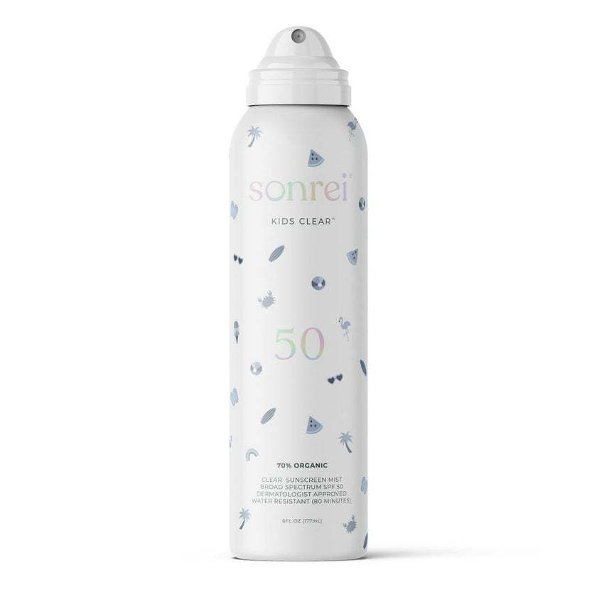 Kids Clear Organic SPF 50 Clear Sunscreen Mist