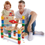 Quadrilla Wooden Marble Run DIY Construction