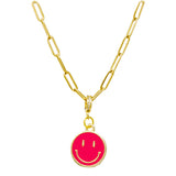 Happy Face Necklace